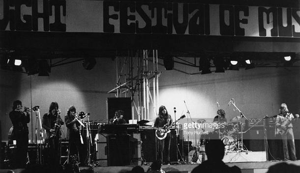 Vox Supremes at the Isle of Wight festival, 1970