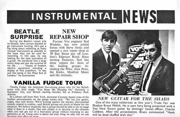 Beat Instrumental magazine, October 1967 Beat Instrumental magazine, October 1967