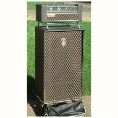 Vox Super Foundation Bass amplifier and speaker cabinet with covers