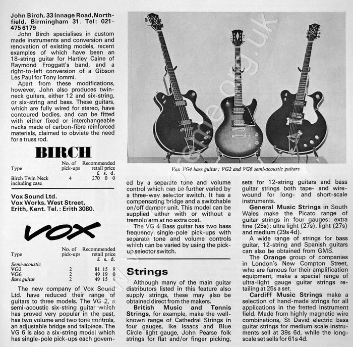 Beat Instrumental magazine, July 1970