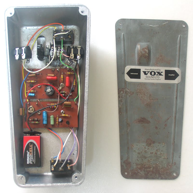 Vox Sound Limited Wow Fuzz pedal made in Hastings