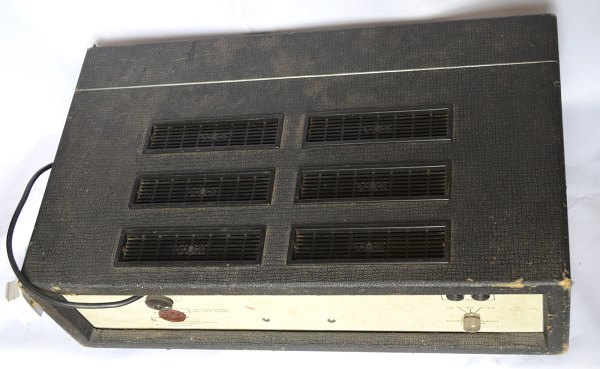 Vox Midas amplifier, serial number 1053, top detail