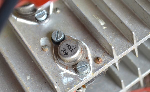Vox Midas amplifier, serial number 1053, original 2N3054 transistor