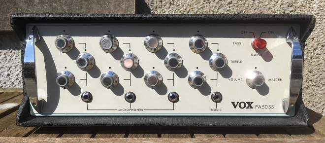 Vox PA50SS public address amplifier from 1972