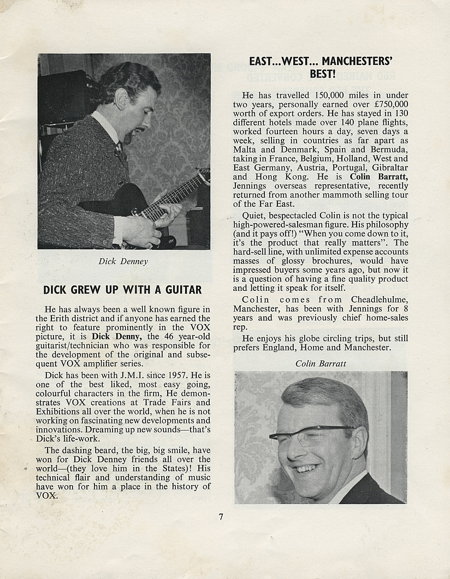 The Beacon journal, July 1967, Dick Denney at Royston Industries head office