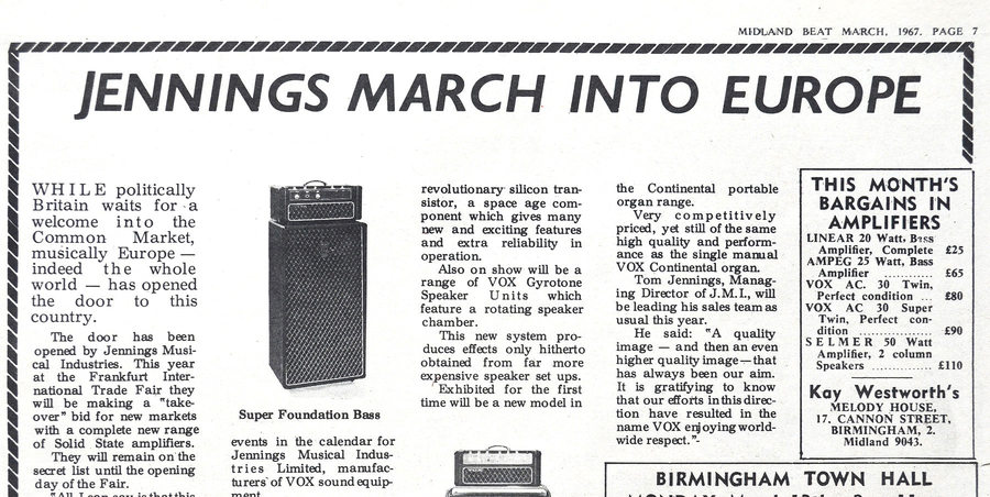 Midland Beat magazine, March 1967