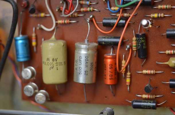 Vox Supreme amplifier serial number 2574, preamp