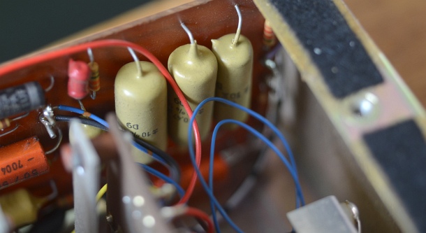 Vox Supreme amplifier serial number 2574, preamp