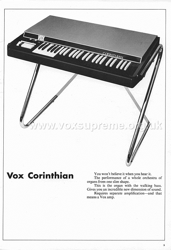 Vox Sound Limited (Ltd) catalogue, page 9