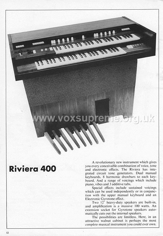Vox Sound Limited (Ltd) catalogue, page 12