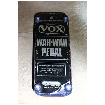 Vox Queens Award Wah pedal, no. 7729