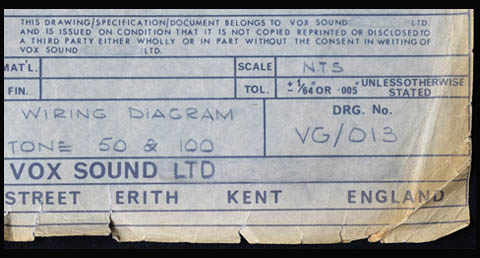 Vox Gyrotone rotating speaker cabinets