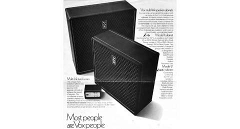 Vox Multi-Link speaker cabinets for general use