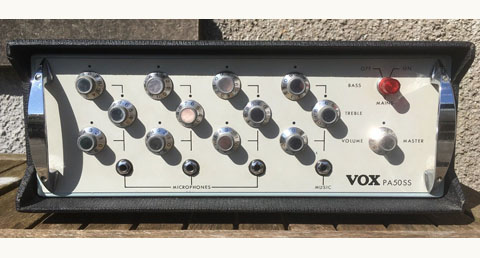 Vox PA50SS solid state public address amplifier